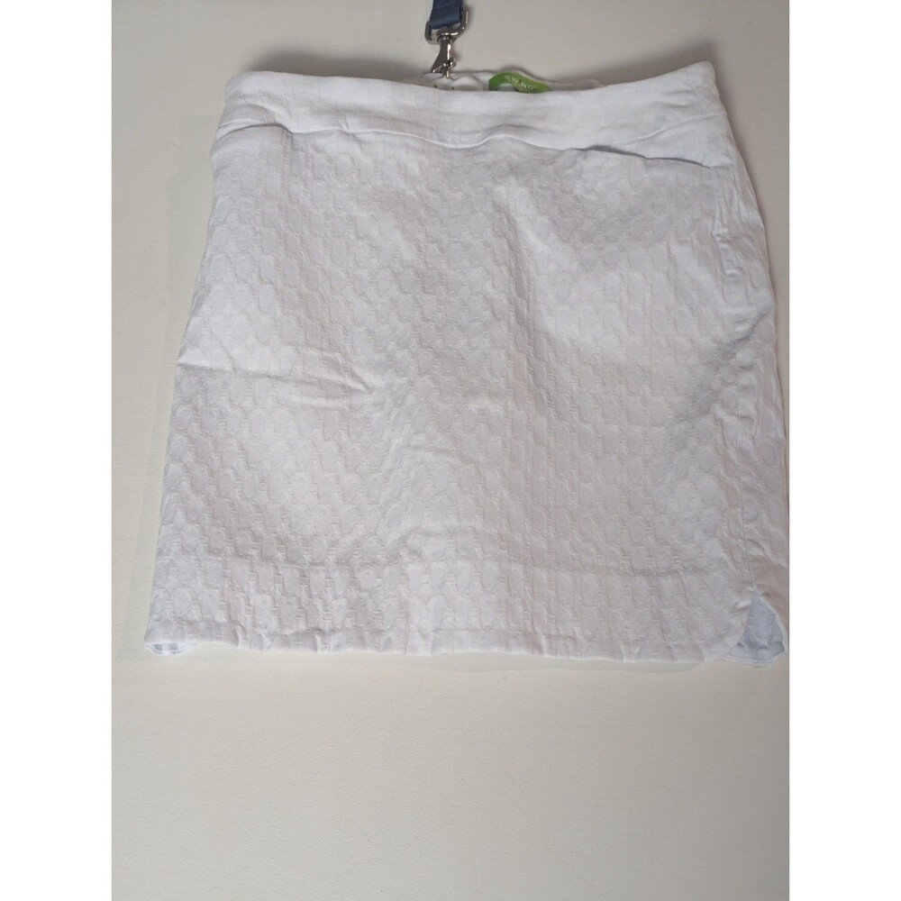Swing Control Athletic Skort Womens Size 10 Pull On Stretch White Tennis Golf